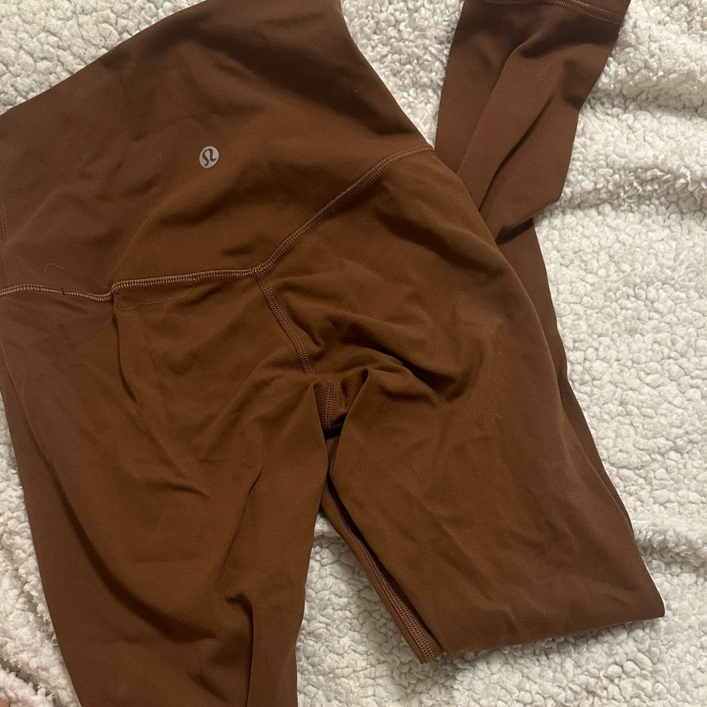 Lululemon Brown Leggings (very small rip on the inside doesn’t show on outside)